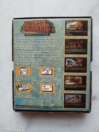 Los Templos Sagrados para ZX Spectrum (+3 Disco)