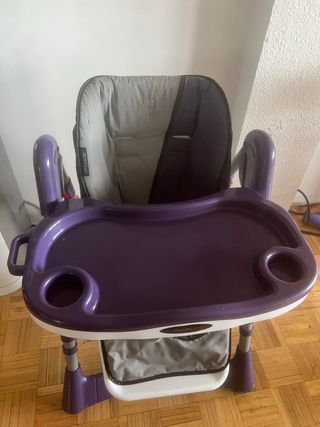 Trona ajustable morada