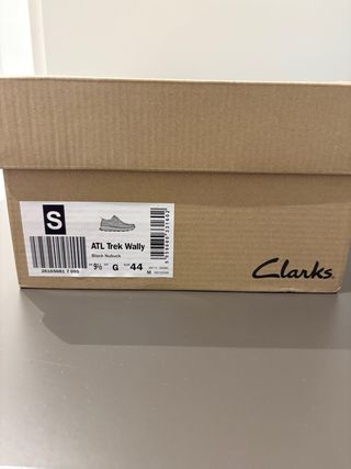 Sneakers Clarks uomo pelle nere