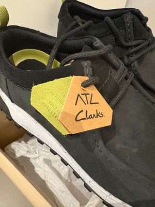 Sneakers Clarks uomo pelle nere