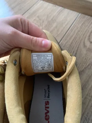 Stivaletti Levi's Pelle Scamosciata Beige/Senape