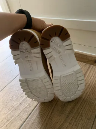 Stivaletti Levi's Pelle Scamosciata Beige/Senape