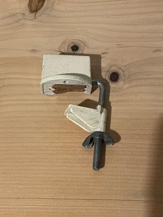 Lampada da architetto TWIST T1 anni '70 Rossa