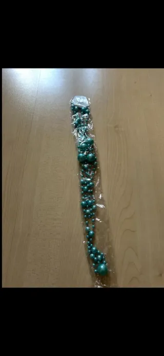 Collana perline nuova