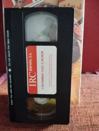 VHS  VIDEOCLUB 3 Hombres Van a Morir