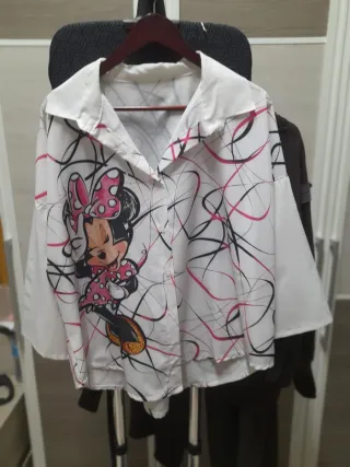 Camisa juvenil Minnie Mouse
