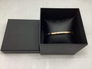 brazalete oro 18k con piedra con diamante
