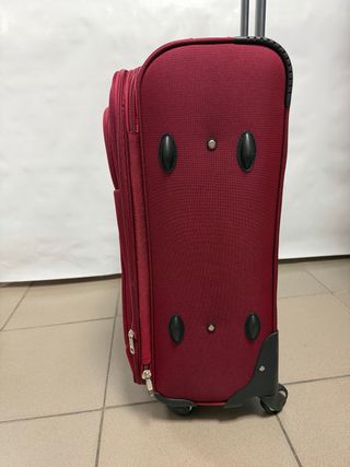 Maleta mediana extensible tela nueva