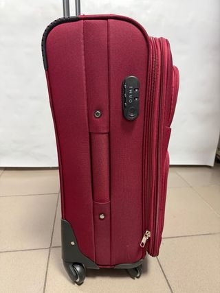 Maleta mediana extensible tela nueva