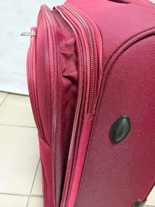 Maleta mediana extensible tela nueva