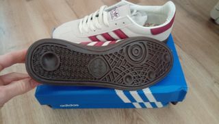 Zapatillas Adidas Spezial Talla 38 Beige/Rojo