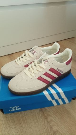 Zapatillas Adidas Spezial Talla 38 Beige/Rojo