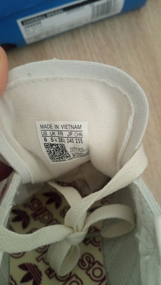 Zapatillas Adidas Spezial Talla 38 Beige/Rojo