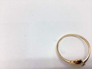 anillo oro 18k con piedra con circonita