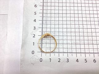anillo oro 18k con piedra con circonita