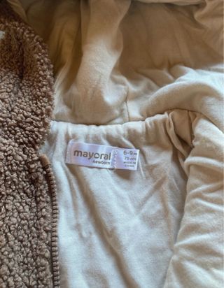 Chaqueta Mayoral Oso 6-9 meses