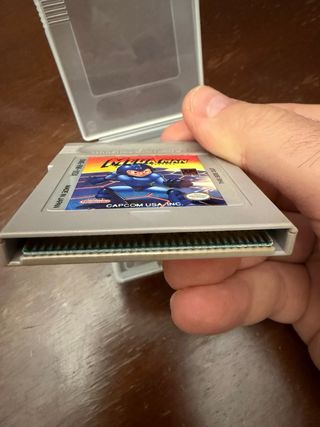 Mega Man Game Boy DMG-RW-USA Cartucho+funda