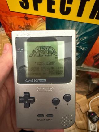 Mega Man Game Boy DMG-RW-USA Cartucho+funda