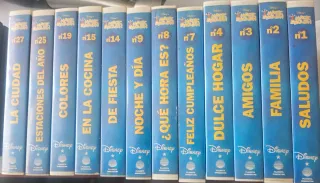 Colección VHS Disney Magic English (Español)