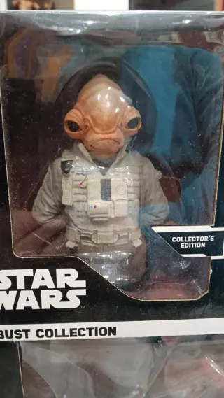 Lote para juan Star Wars Bust Collection Figura Co