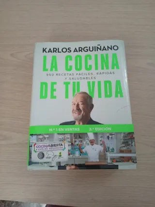 Libro de cocina de Karlos Arguiñano
