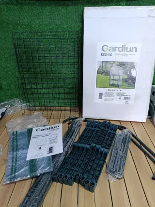 Invernadero PVC/Acero 3 Estantes 69x49x130 cm Leaf