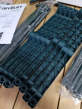 Invernadero PVC/Acero 3 Estantes 69x49x130 cm Leaf