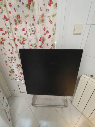 Mesa Plegable Ikea GUNDE Negra