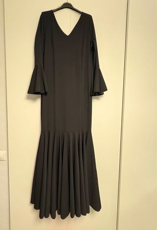 Traje Flamenca Negro Mujer