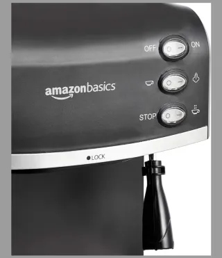 Cafetera Amazon Basics Negra