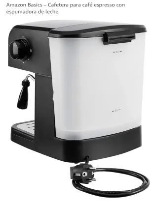 Cafetera Amazon Basics Negra
