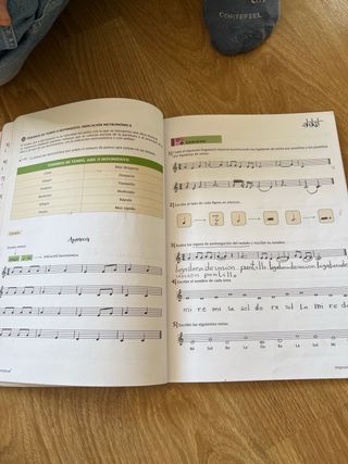 Libro Teoría y Audición Lenguaje Musical 1