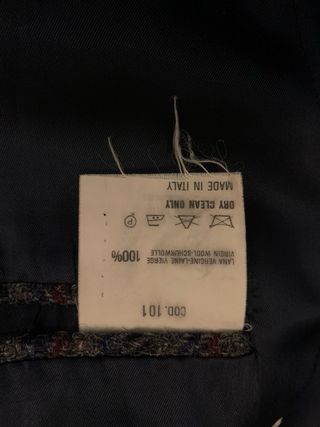 Blazer SanRemo Vintage in Lana Taglia 50