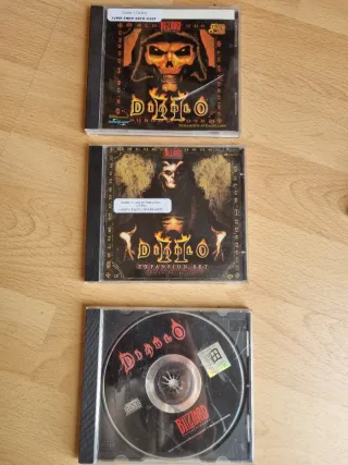 Lote Juegos Diablo PC + Expansion Set