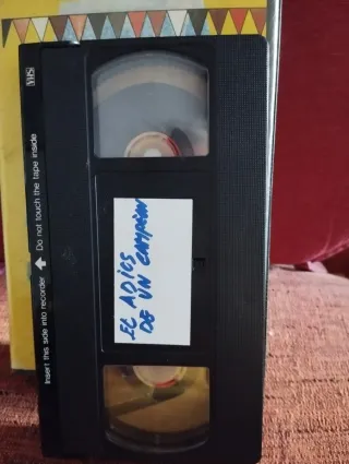 VHS  VIDEOCLUB El Adios De Un Campeon