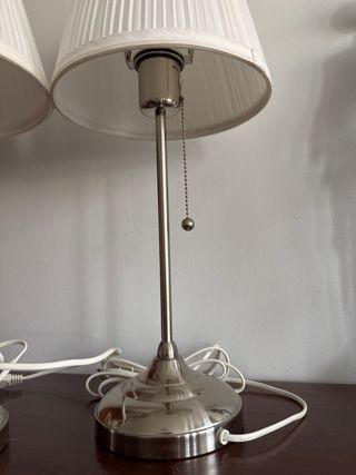 2 Lámparas Mesilla Ikea Årstid