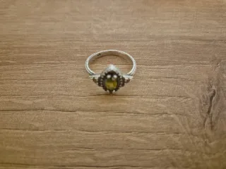 Anillo Sunfield Plata y Peridoto