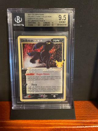 Umbreon Gold Star 25thCollection 9.5