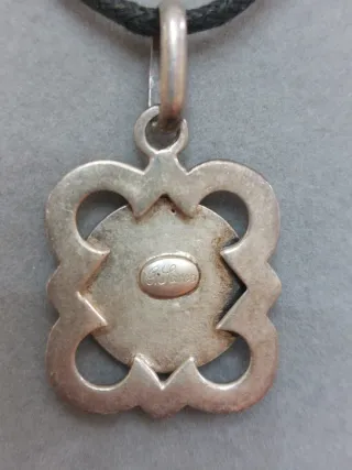 Collana Gerardo Sacco Argento e Nero