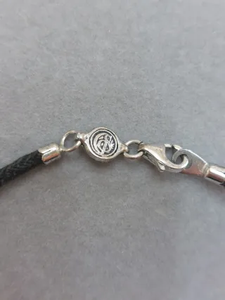 Collana Gerardo Sacco Argento e Nero