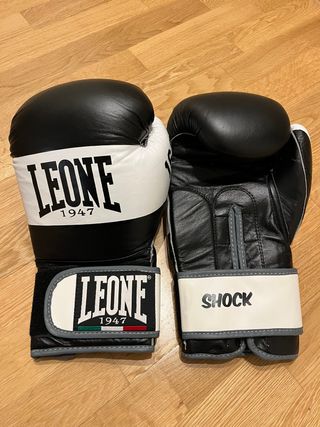 Guantes de boxeo Leone nuevos (16 onzas)