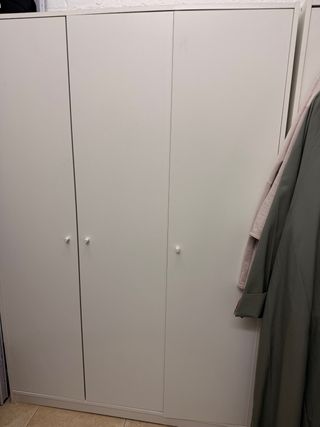 Armario Ikea Kleppstad 3 puertas blanco