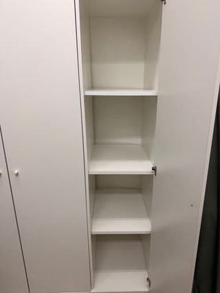 Armario Ikea Kleppstad 3 puertas blanco