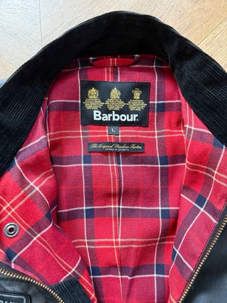 Chaqueta Barbour Negra Talla L