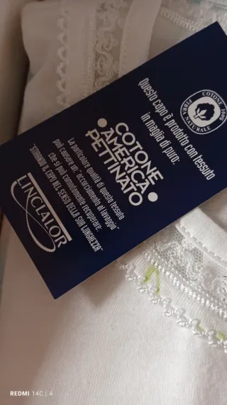 Camicia da notte LINCLALOR puro cotone