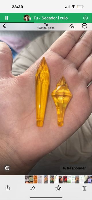 Vestido de fiesta naranja y dorado