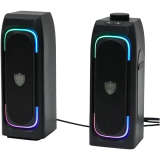 Altavoces Gaming LED 2 en 1 potentes