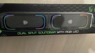 Altavoces Gaming LED 2 en 1 potentes