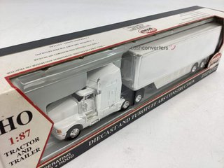 otros tren h0 model power 21001 white/chrome