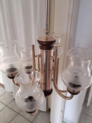 Lampadario vintage 6 luci